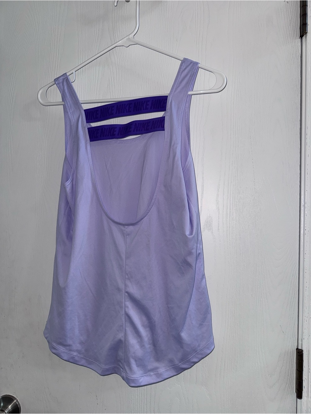 Nike Dri-Fit Purple Strappy Tank